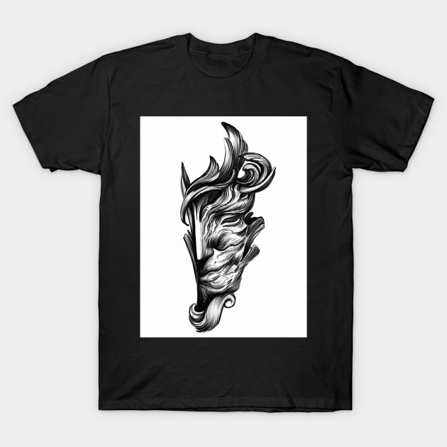 Masque T-Shirt by Nazolkin